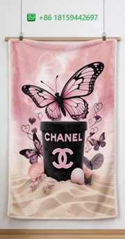 Chanel Throw Blankets